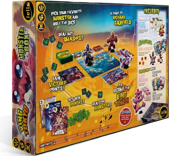 Iello King Of Tokyo Monster Box 2 Iello King Of Tokyo Monster Box - Afbeelding 2