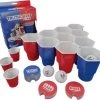 Mad Party Games TruthDarePong - Drankspel - Truth Or Dare - Beer Pong - Bier Pong Spel - Red Cups - Drankspel Voor Volwassenen