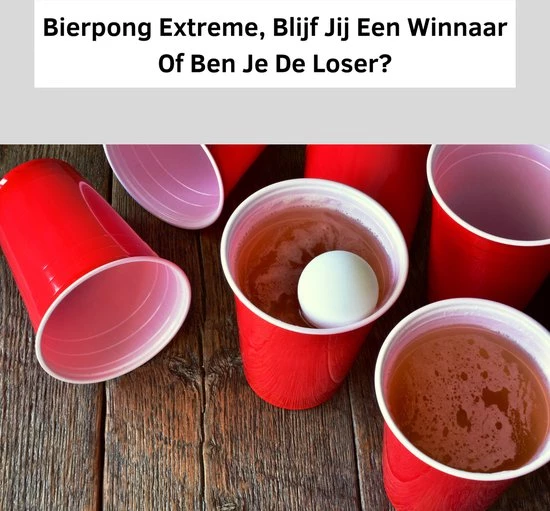 Drinking Heroes Extreme Beerpong INCLUSIEF Kaartspel | Beerpong Is Het Drankspel | Red Cups | 18+ | Verjaardag Cadeau 7 Drinking Heroes Extreme Beerpong INCLUSIEF Kaartspel | Beerpong Is Het Drankspel | Red Cups | 18+ | Verjaardag Cadeau - Afbeelding 7