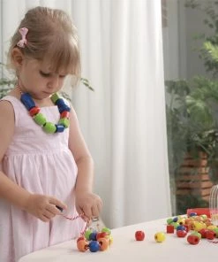 New Classic Toys Educatief Spel Grote Kralen Set In Box - 90 Kralen -spellen-voor-volwassenen Winkel 550x514 1