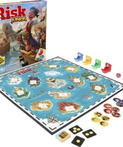 Hasbro Spellenbundel - 2 Stuks - Stratego Junior & Risk Junior -spellen-voor-volwassenen Winkel 550x514 5