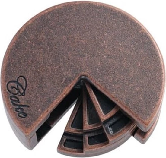 Huzzle Breinbreker Cast Cake 11,8 Cm Staal Brons 8 Huzzle Breinbreker Cast Cake 11,8 Cm Staal Brons - Afbeelding 8