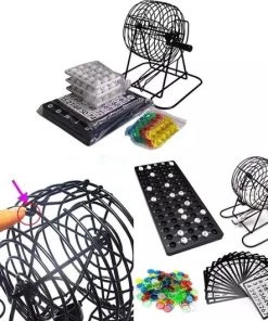 Merkloos Bingo Molen Groot 22cm - Speelgoed - Spellen -spellen-voor-volwassenen Winkel 550x530 9