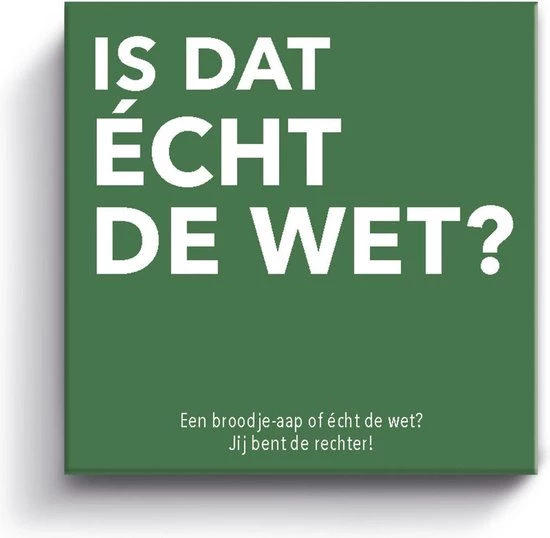 Tactic Kaartspel Is Dat Echt De Wet Karton Groen/roze 200-delig 1 Tactic Kaartspel Is Dat Echt De Wet Karton Groen/roze 200-delig