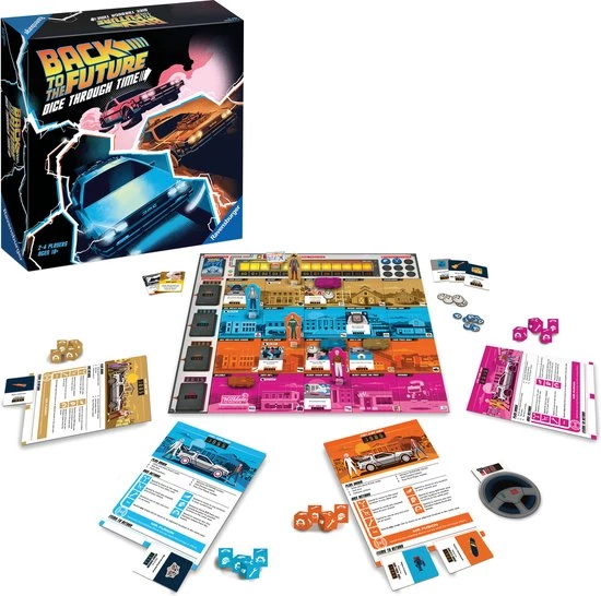 Ravensburger Back To The Future - Bordspel Engelstalig 3 Ravensburger Back To The Future - Bordspel Engelstalig - Afbeelding 3