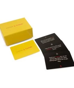 Drink & Think - Party Game - Drankspel Met Kaarten - Drank Kaartspel
