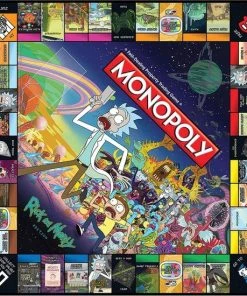 Monopoly Rick & Morty - Engelstalig Bordspel (ENG) -spellen-voor-volwassenen Winkel 550x550 125