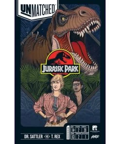 Restoration Games Unmatched: Jurassic Park Dr. Sattler Vs. T. Rex