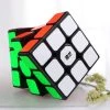 QIYI CUBE QIYI Magic Cube Draaikubus Breinbreker Puzzel Zwart - Speed Cube- Sail