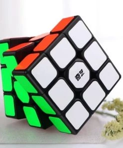 QIYI CUBE QIYI Magic Cube Draaikubus Breinbreker Puzzel Zwart - Speed Cube- Sail