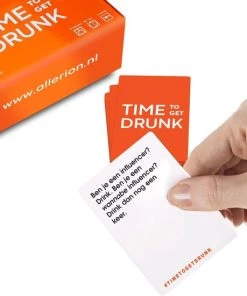 Allerion® - Time To Get Drunk - Drankspel Met 450 Verschillende Kaarten - Kaartspel -Inclusief Opbergdoos -spellen-voor-volwassenen Winkel 550x550 27