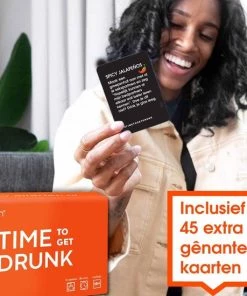 Allerion® - Time To Get Drunk - Drankspel Met 450 Verschillende Kaarten - Kaartspel -Inclusief Opbergdoos -spellen-voor-volwassenen Winkel 550x550 31