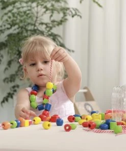 New Classic Toys Educatief Spel Grote Kralen Set In Box - 90 Kralen -spellen-voor-volwassenen Winkel 550x550 342