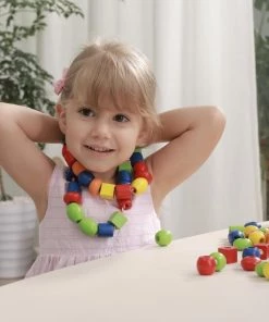 New Classic Toys Educatief Spel Grote Kralen Set In Box - 90 Kralen -spellen-voor-volwassenen Winkel 550x550 343