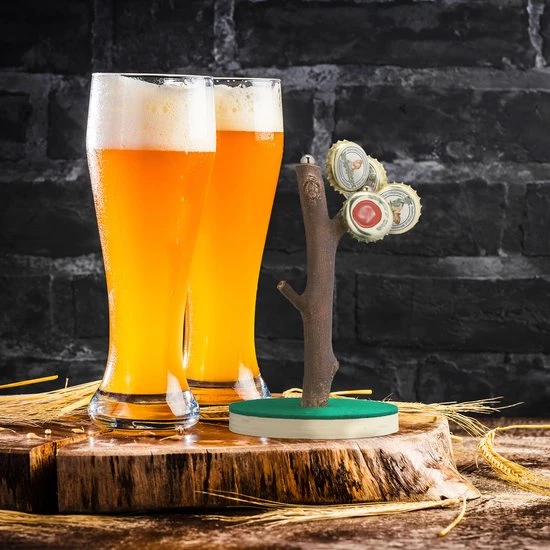 Relaxdays Magnetische Bierboom - Drankspel - Bierdopjes Boom - Cadeau - Bierdopjes Houder 2 Relaxdays Magnetische Bierboom - Drankspel - Bierdopjes Boom - Cadeau - Bierdopjes Houder - Afbeelding 2
