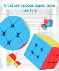 Merkloos Speed Cube 3x3 - Magic Cube - Met Quick Turn En Instelbare Spanning - Breinbreker -spellen-voor-volwassenen Winkel 550x550 42