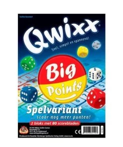 White Goblin Games Qwixx Met 3 Verschillende Scorebloks Voor Nog Meer Speelplezier -spellen-voor-volwassenen Winkel 550x550 428
