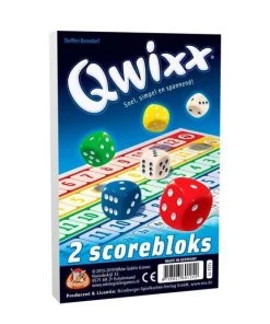 White Goblin Games Qwixx Met 3 Verschillende Scorebloks Voor Nog Meer Speelplezier -spellen-voor-volwassenen Winkel 550x550 429
