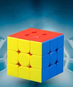 Merkloos Speed Cube 3x3 - Magic Cube - Met Quick Turn En Instelbare Spanning - Breinbreker -spellen-voor-volwassenen Winkel 550x550 44