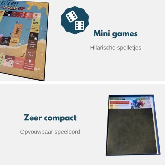 Let's Get F*cked Up Bordspel - Drankspel - Party - Drinking Game - Never Have I Ever - Truth Or Dare - Let's Get Fucked Up - LGFU 4 Let's Get F*cked Up Bordspel - Drankspel - Party - Drinking Game - Never Have I Ever - Truth Or Dare - Let's Get Fucked Up - LGFU - Afbeelding 4