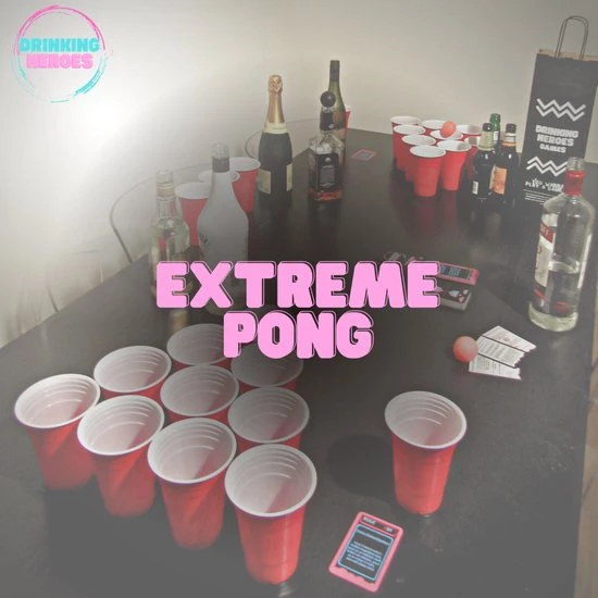 Drinking Heroes Extreme Beerpong INCLUSIEF Kaartspel | Beerpong Is Het Drankspel | Red Cups | 18+ | Verjaardag Cadeau 4 Drinking Heroes Extreme Beerpong INCLUSIEF Kaartspel | Beerpong Is Het Drankspel | Red Cups | 18+ | Verjaardag Cadeau - Afbeelding 4