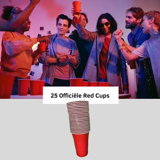 Drinking Heroes Extreme Beerpong INCLUSIEF Kaartspel | Beerpong Is Het Drankspel | Red Cups | 18+ | Verjaardag Cadeau 10 Drinking Heroes Extreme Beerpong INCLUSIEF Kaartspel | Beerpong Is Het Drankspel | Red Cups | 18+ | Verjaardag Cadeau - Afbeelding 10