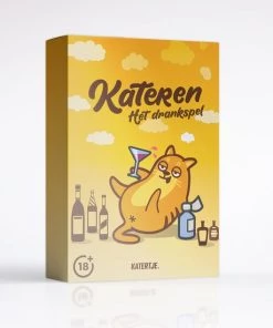 KATERTJE KATEREN - Het Drankspel | Drankspellen - Partygame - Partyspel - Kaartspel - Officieel Spel