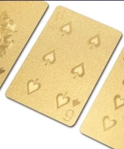 REBL Luxe Gouden Speelkaarten / Poker Kaarten - Geplastificeerd 9 REBL Luxe Gouden Speelkaarten / Poker Kaarten - Geplastificeerd -spellen-voor-volwassenen Winkel 550x551 9