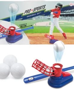 Toi-Toys Pro Sports Honkbaltrainer Met Ballenschieter En Knuppel (62852A)