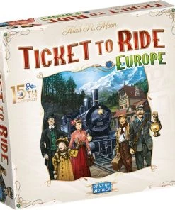 Days Of Wonder Ticket To Ride Europe 15th Anniversary - Engelstalig Bordspel
