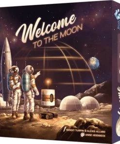 Blue Cocker Games Welcome To The Moon (Engelstalig/Franstalig Bordspel)