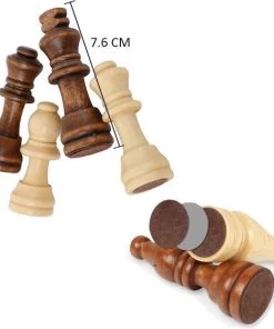 Merkloos Magnetisch Schaakbord Met Schaakstukken - Schaakset - Schaakspel - Co Rdinaten- Opklapbaar - 39 X 39 Cm -spellen-voor-volwassenen Winkel 550x562