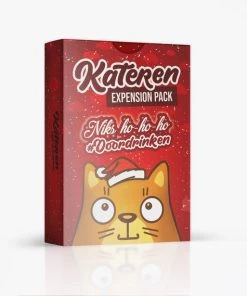 KATERTJE KATEREN - Kerst Editie | Drankspellen - Partygame - Speelkaarten - Kaartspel - Officieel Spel