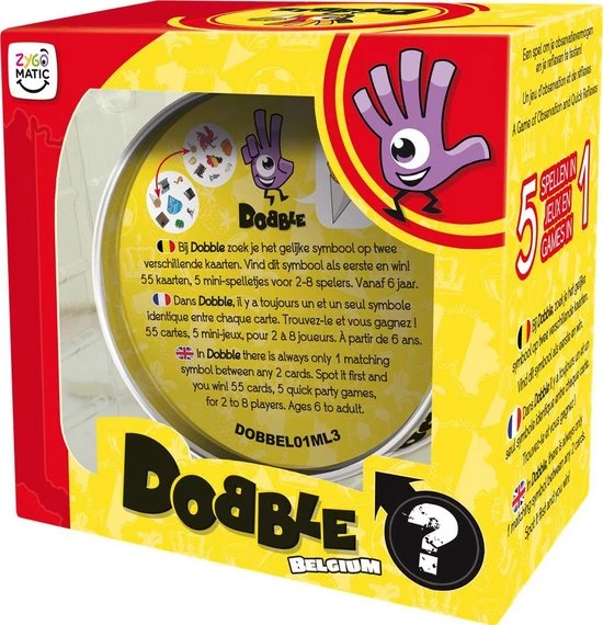 Zygomatic Board Game Studio Dobble Belgium 5 Zygomatic Board Game Studio Dobble Belgium - Afbeelding 5