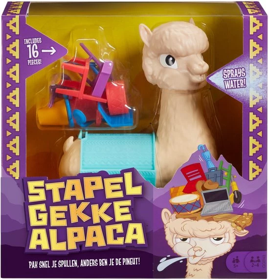 Mattel Games Stapelgekke Alpaca - Actiespel 7 Mattel Games Stapelgekke Alpaca - Actiespel - Afbeelding 7