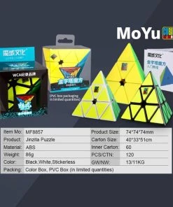 Moyu Meilong Pyraminx - STICKERLESS -spellen-voor-volwassenen Winkel 550x578 2