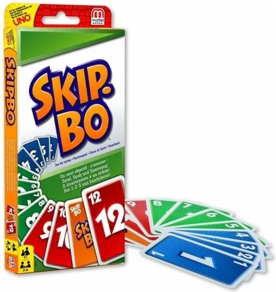 Mattel Games Spellenbundel - Kaartspel - 2 Stuks - Phase 10 & Skip-Bo 5 Mattel Games Spellenbundel - Kaartspel - 2 Stuks - Phase 10 & Skip-Bo - Afbeelding 5
