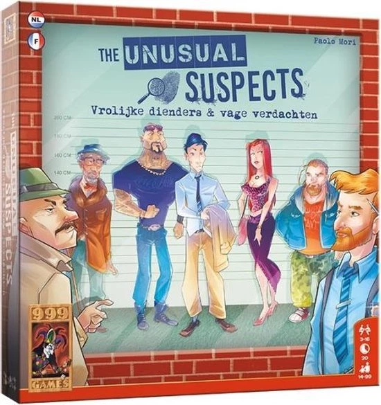 999 Games The Unusual Suspects Kaartspel 4 999 Games The Unusual Suspects Kaartspel - Afbeelding 4