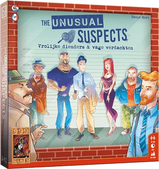 999 Games The Unusual Suspects Kaartspel 5 999 Games The Unusual Suspects Kaartspel - Afbeelding 5