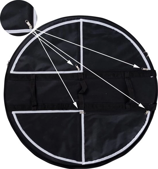 MR. CROKI.EU Starter Pack; 32" Rond Crokinole Bord, 26 Schijven, 40gr. Carrom Poeder N Reis-/ Draagtas Met 4 Ritszakken - Rond Toernooibord 32inch/ 78cm Diameter - 2 Tot 4 Spelers - Houten Bordspellen - Mr. Crokinole Europe 5 MR. CROKI.EU Starter Pack; 32" Rond Crokinole Bord, 26 Schijven, 40gr. Carrom Poeder N Reis-/ Draagtas Met 4 Ritszakken - Rond Toernooibord 32inch/ 78cm Diameter - 2 Tot 4 Spelers - Houten Bordspellen - Mr. Crokinole Europe - Afbeelding 5