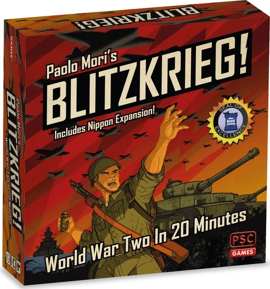 PSC Games Blitzkrieg! Including Nippon Expansion 1 PSC Games Blitzkrieg! Including Nippon Expansion