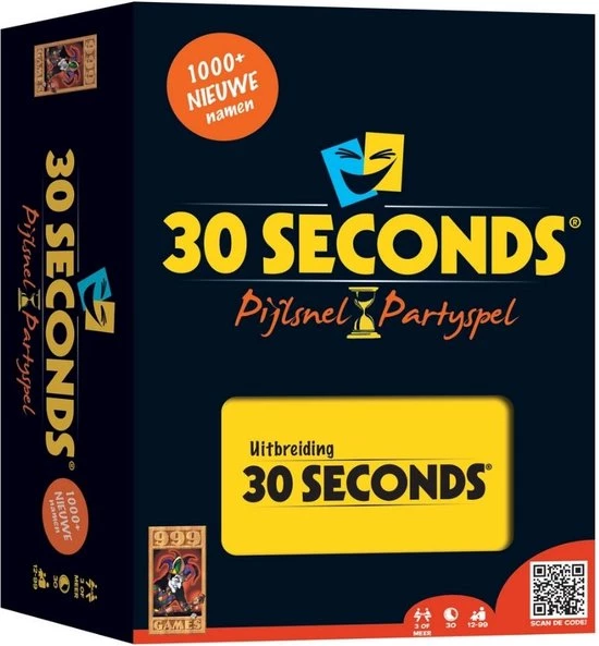 999 Games Spellenbundel - 3 Stuks - 30 Seconds & 30 Seconds Uitbreiding & 30 Seconds Junior 6 999 Games Spellenbundel - 3 Stuks - 30 Seconds & 30 Seconds Uitbreiding & 30 Seconds Junior - Afbeelding 6