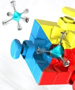 Merkloos Speed Cube 3x3 - Magic Cube - Met Quick Turn En Instelbare Spanning - Breinbreker -spellen-voor-volwassenen Winkel 550x606