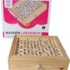 Longfield WOODEN LABYRINTH 32.5 X 28.5 X 8 Cm