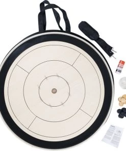 MR. CROKI.EU Starter Pack; 32" Rond Crokinole Bord, 26 Schijven, 40gr. Carrom Poeder N Reis-/ Draagtas Met 4 Ritszakken - Rond Toernooibord 32inch/ 78cm Diameter - 2 Tot 4 Spelers - Houten Bordspellen - Mr. Crokinole Europe 15 MR. CROKI.EU Starter Pack; 32" Rond Crokinole Bord, 26 Schijven, 40gr. Carrom Poeder N Reis-/ Draagtas Met 4 Ritszakken - Rond Toernooibord 32inch/ 78cm Diameter - 2 Tot 4 Spelers - Houten Bordspellen - Mr. Crokinole Europe -spellen-voor-volwassenen Winkel 550x609 1