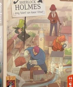 999 Games Adventure By Book: Sherlock Jong Talent Van Baker Street Breinbreker -spellen-voor-volwassenen Winkel 550x617 2
