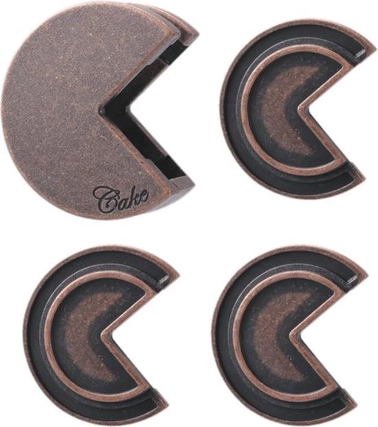 Huzzle Breinbreker Cast Cake 11,8 Cm Staal Brons 2 Huzzle Breinbreker Cast Cake 11,8 Cm Staal Brons - Afbeelding 2