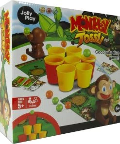 Jollity Works Jolly Play - Gekke Apen Spel - Kokosnoten Gooien -spellen-voor-volwassenen Winkel 550x634