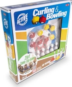 Tactic Curling / Bowling 2in1 Table Top Game