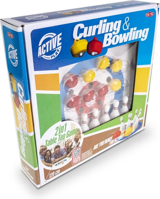 Tactic Curling / Bowling 2in1 Table Top Game 1 Tactic Curling / Bowling 2in1 Table Top Game